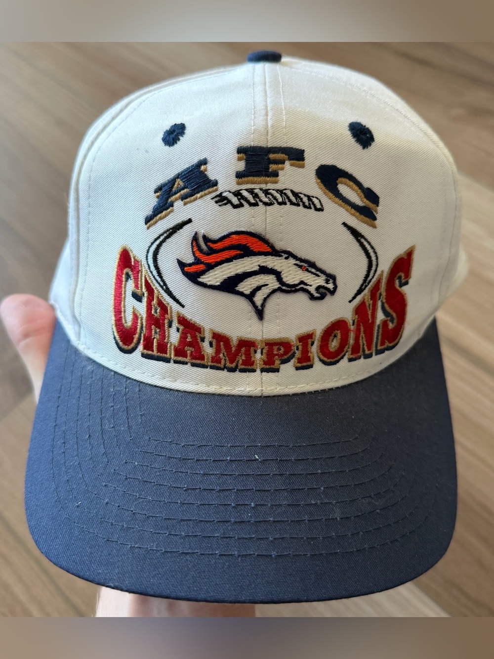 Vintage Denver Broncos AFC Champions Hat